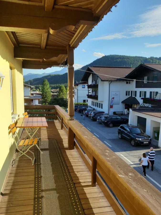 Ferienwohnung Haus Geiger Seefeld in Tirol Exterior foto